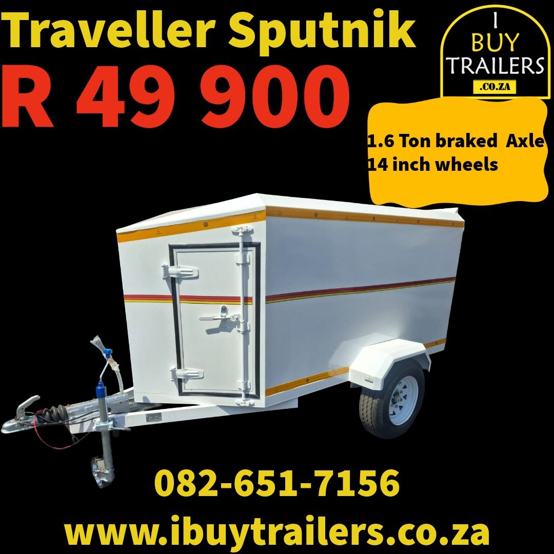 TRAVELLER SPUTNIK BRAKED 1600 Kg Axle