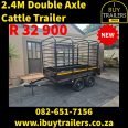 Cattle Double Axle 2.4 M x 1.5 M x 1.7 M