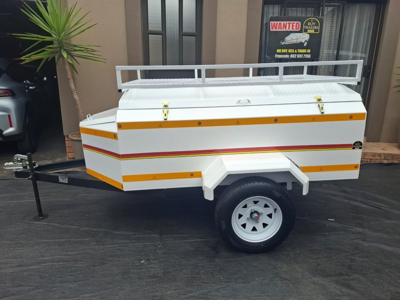 6 Foot Extra Deep Luggage Trailer