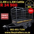 Double Axle Cattle Trailer