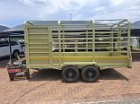 Double Axle Cattle Trailer 4 M x 1.8 M