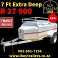 7 Foot EXTRA Deep Luggage Trailer