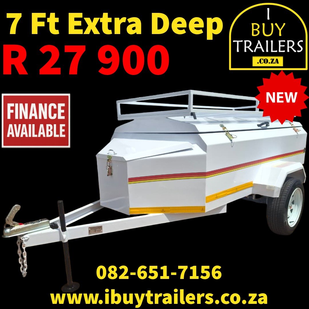 7 Foot EXTRA Deep Luggage Trailer