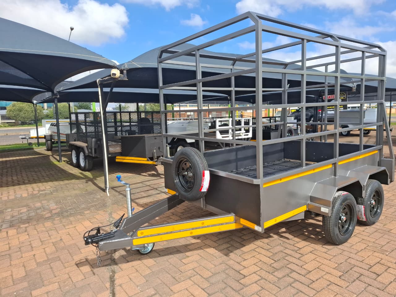 Cattle Trailer : Double Axle
