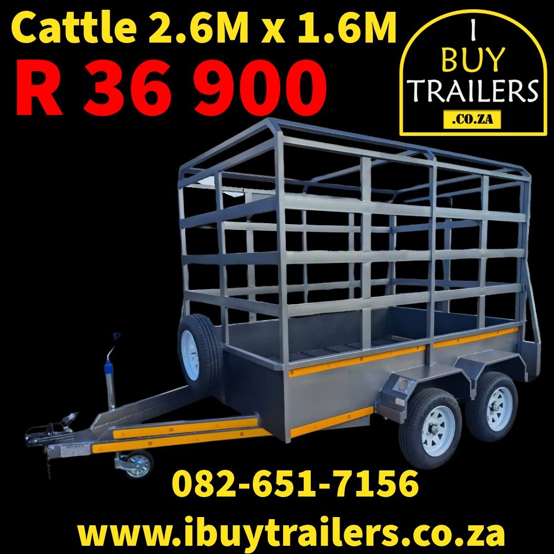 Cattle Trailer : Double Axle