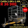 Cattle Double Axle 2.6 M x 1.6 M x 1.7 M