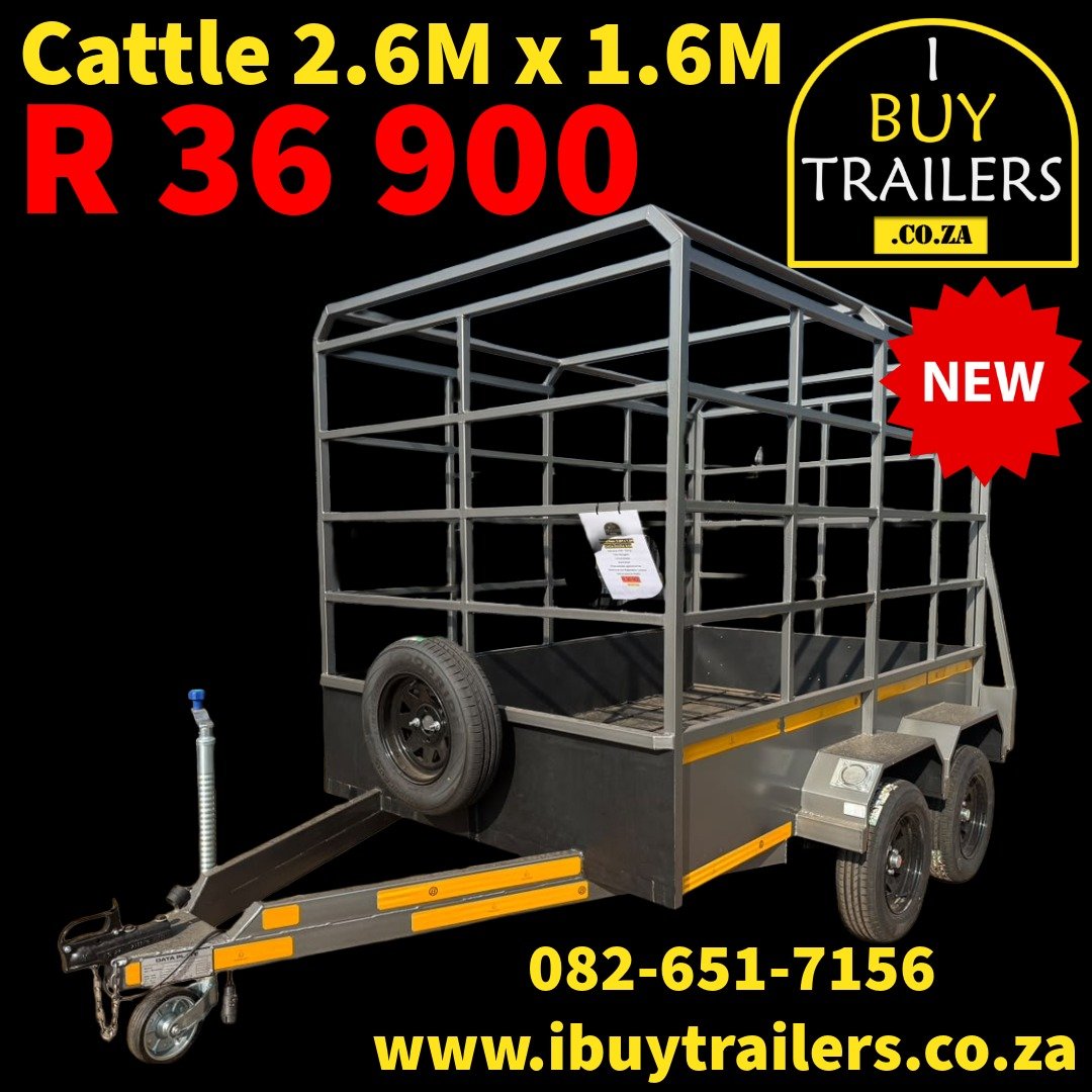 Cattle Double Axle 2.6 M x 1.6 M x 1.7 M