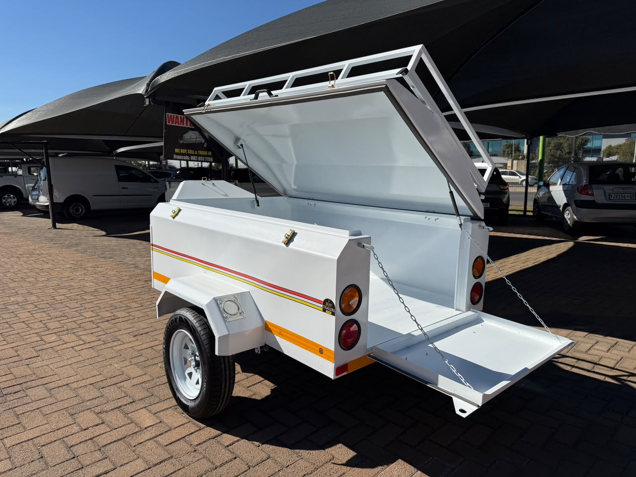 6 Foot Extra Deep Luggage Trailer