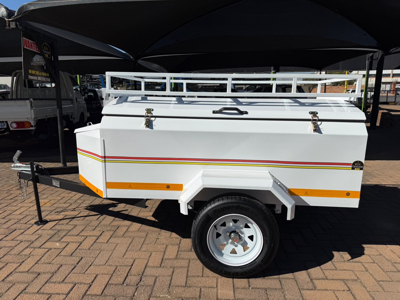 6 Foot Extra Deep Luggage Trailer