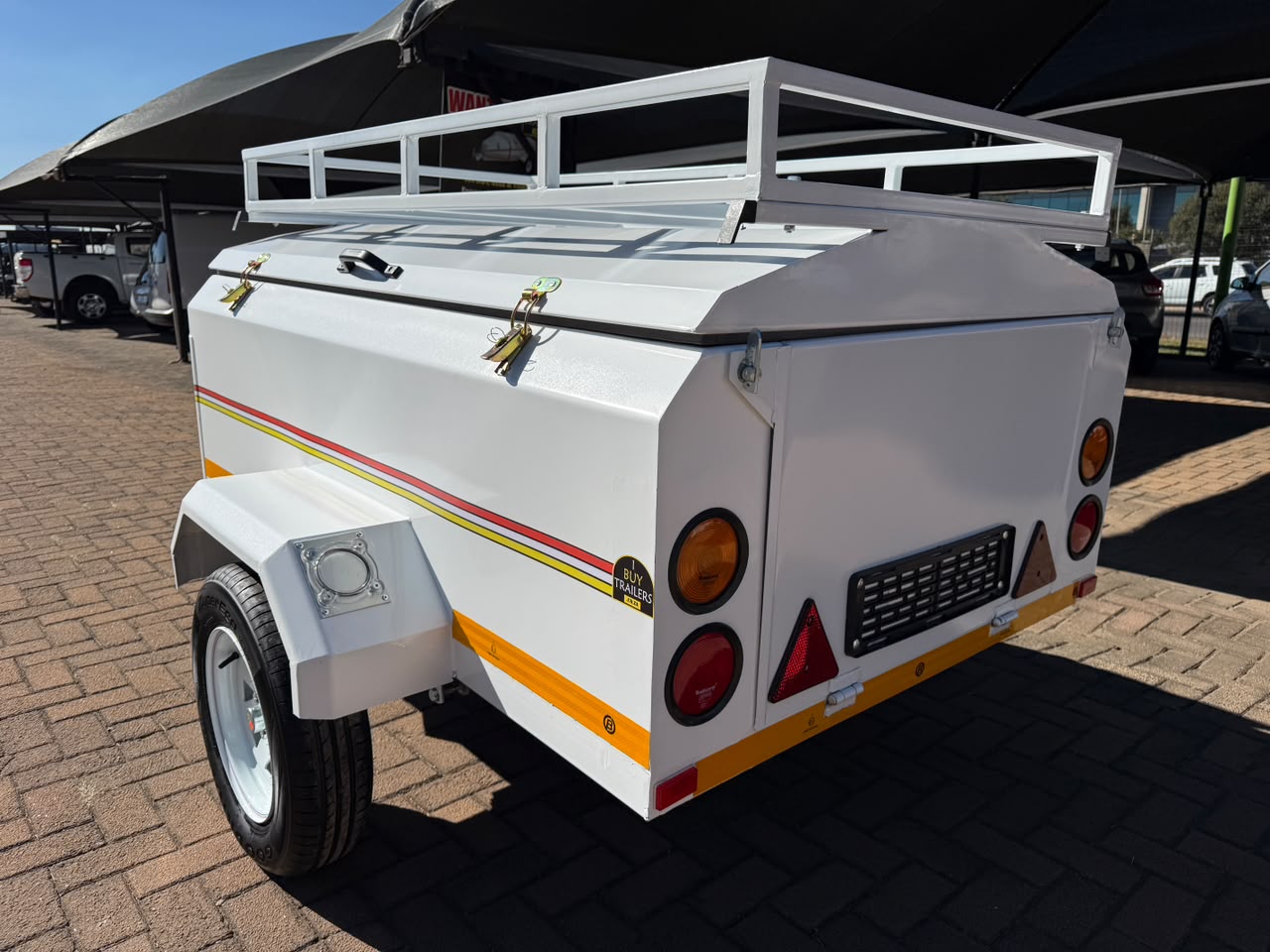 6 Foot Extra Deep Luggage Trailer